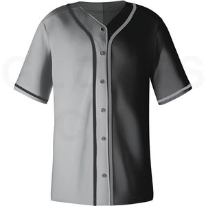 Maillot de baseball personnalisé avec votre propre logo imprimé et brodé, vente en gros, personnalisation du logo brodé sur le maillot de baseball - Product Image 5
