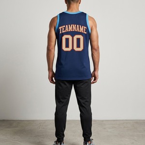 Camiseta de Baloncesto Personalizada con Número y Color a Medida para Hombre, Ropa Deportiva Transpirable y Resistente - Product Image 4