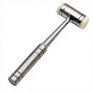 Marteau chirurgical orthopédique à double tête en acier inoxydable, avec poignée manuelle en caoutchouc et nylon, pour la chirurgie générale - Vente chaude - Product Image 3