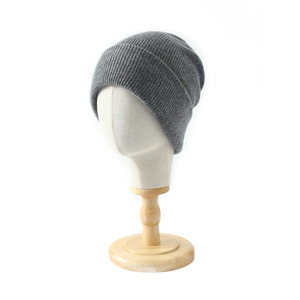 100% Merino Pure Wool Warm Knitted <b>Hat</b> <b>Winter</b> <b>Hats</b> <b>Men</b> Women Solid Pattern Common Fabric Casual Wholesale - Product Image 6