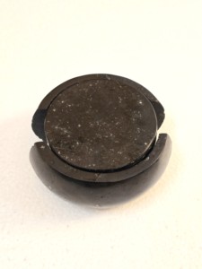 Natural BLACK <b>AGATE</b> Circle <b>Coaster</b> Six Piece Set Gemstone Slice Polished Waterproof Mascot Home Decor AMAYRA CRYSTALS EXPORTS - Product Image 4