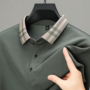 Polo pour homme de haute qualité, best-seller, personnalisé, manches longues - Product Image 5