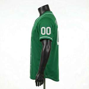 Camiseta de Béisbol Deportiva al Por Mayor de la Más Alta Calidad, Unisex, Talla Grande, Secado Rápido, 100% Poliéster, Personalizable - Product Image 2