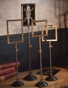 Marco de Fotos de Metal Dorado de Diseño de Lujo Premium con Soporte Ajustable para Decoración Moderna del Hogar y el Interior de la Sala de Estar - Product Image 4