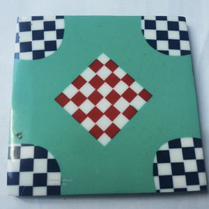 Posavasos con incrustaciones de resina Alphabets, decoración costera con temática de playa para la decoración de la Mesa de su hogar y accesorios> Tapetes y almohadillas - Product Image 6