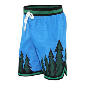 กางเกงขาสั้นตาข่ายผู้ชายขายส่ง สำหรับออกกำลังกาย เล่นกีฬา ซับเหงื่อ ใส่ชายหาด ฤดูร้อน ผลิตในปากีสถาน - Product Image 3