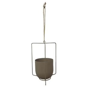 Designer Iron Metal Hanging Planter Dark Mushroom Color Finishing Garden Decorative - Product Image 4