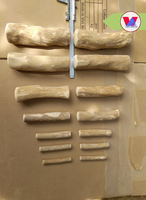 Bâtonnets à mâcher en bois de café premium, os en bois naturel de Java pour mâcheurs agressifs, jouet d'hygiène buccale, toutes tailles, personnalisable