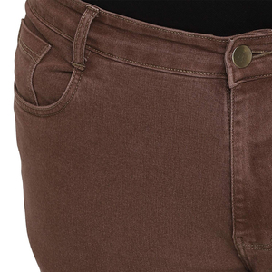 กางเกงยีนส์ทรงตรงไซส์ใหญ่สำหรับผู้ชายรุ่นใหม่ OEM สีสันตามสั่ง สไตล์ไฮสตรีท เป็นมิตรกับสิ่งแวดล้อม กันน้ำ ระบายอากาศได้ดี พร้อมปรับแต่งตามความต้องการ - Product Image 4