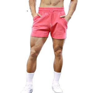 <b>Men</b> Solid Blue Cotton <b>Bermuda</b> <b>Shorts</b> Drawstring Waist Casual Wear Breathable Mid Rise Ripped Custom LOGO Design Print Wholesale - Product Image 5
