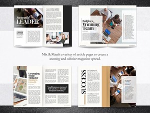 Top Selling Full Color Magazine Printing Service Custom Editorial and Promotional Magazine Production Available for Sale - Product Image 2