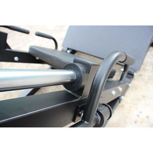 Gamba regolabile professionale pressa Hack Squat Machine Home Gym sistema lineare cuscinetto per tutta la parte inferiore del corpo di allenamento di stoccaggio del peso - Product Image 5