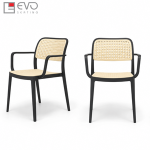 Durable Plastic <b>Chair</b> with Lightweight <b>Stackable</b> Design for Commercial Spaces Events and Indoor Outdoor Use - Product Image 1