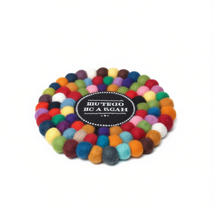 Posavasos de Fieltro de Lana, Elegantes y Duraderos, para Protección de Superficies de Mesa - Product Image 2