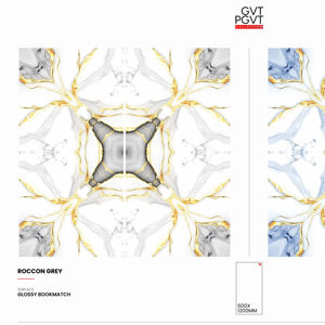 Azulejos de Porcelana Modernos de Primera Calidad con Acabado Brillante, Diseño de Mármol para Paredes y Pisos, Tamaño 60x120cm, 600x1200mm, 24x48 Pulgadas - Product Image 1