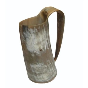 Tasse à boire en corne de viking, finition naturelle, en corne africaine, très demandée, en promotion à prix abordables - Product Image 5