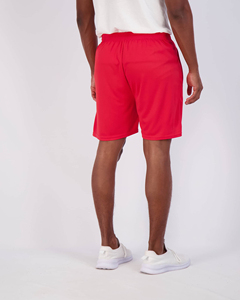 กางเกงขาสั้นผู้ชายสไตล์วินเทจแบบย้อมสีเอซิด ดีไซน์สั่งทำพิเศษ ผ้าคอตตอนหนา พิมพ์ลายพัฟฟ์ แต่งดีเทลขาดๆ ประดับคริสตัล แบบฟลีซ - Product Image 4