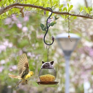 Rustic Thick Solid Steel Farmhouse Style <b>Wall</b> Hook Butterfly Design Handmade Waterproof Eco-Friendly Durable Hanging Garden <b>Bird</b> - Product Image 4