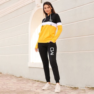 Women Stylish Cotton Fleece Tracksuit <b>Sets</b> High Quality Sportswear - Product Image 5