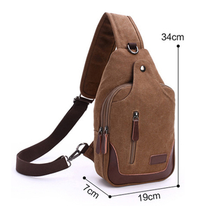 Water Resistant <b>Chest</b> <b>Storage</b> Bag With Adjustable Strap Secure Compartments And Lightweight Design For Exercise Walking - Product Image 5
