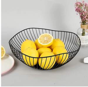 Cesta de Frutas Metálica de Estilo Indio para Encimera, Organizador de Escritorio Creativo Multiusos, Fabricante Mayorista de Cestas de Frutas Metálicas - Product Image 6