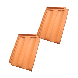 Tejas para Techo Impermeables para Exteriores, Tradicionales, Dobles Romanas, de Arcilla, TUILDONAI N10.2 - Product Image 3