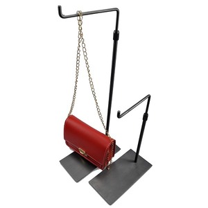 ราวแขวนเสื้อผ้าแบบคลาสสิกพร้อมชั้นวางแบบเลื่อน ประกอบง่ายสำหรับใช้บนโต๊ะในร่ม - Product Image 1