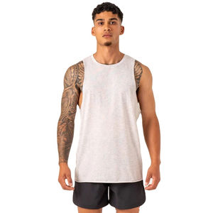 Camiseta sin Mangas Clásica para Hombre, Ecológica, Ligera, de Algodón Suave, para Gimnasio, Entrenamiento, Ropa de Calle de Verano, Disponible en Varios Colores - Product Image 4