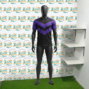 Maillots de football à manches courtes respirants avec logo personnalisé de la meilleure qualité, fabriqués en usine, vente en gros pour hommes et femmes - Product Image 2