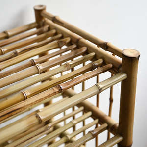 Estante de Bambú de 2 Niveles al por Mayor, Organizador de Librería, Mueble para el Hogar, para Sala de Estar y Baño, Hecho en Vietnam, OEM ODM - Product Image 3