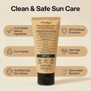 OEM Natural Grass-Fed Tallow Mineral Sunscreen SPF 50 Zinc Oxide Physical Sunblock <strong>Face</strong> Body Waterproof <strong>Sun</strong> <strong>Cream</strong> - Product Image 4