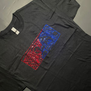 Camiseta de hombre con pedrería de moda 2026, estilo casual de algodón con cristales brillantes, ropa urbana, venta al por mayor de fábrica OEM - Product Image 3