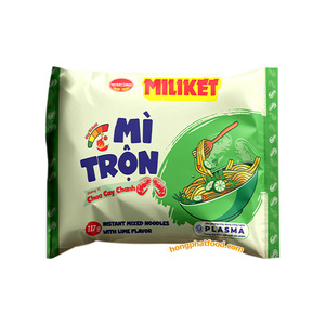 มิลิเก็ต บะหมี่กึ่งสำเร็จรูปรสไลม์ 117 กรัม พลาสมา เทคนิคอล แบรนด์เวียดนาม - Product Image 1