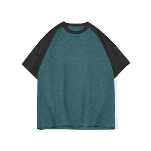 Camiseta de Cuello Redondo Personalizada con Logotipo Impreso en Relieve, 200 g/m², Estilo Urbano, Colorblock, para Unisex, Corte Regular - Product Image 2