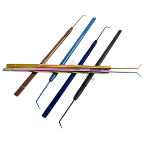 Outil d'isolation des cils avancé en acier inoxydable, séparateur de cils à pointe fine de haute précision pour extension et lifting professionnels - Product Image 1