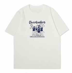 Ropa Masculina Personalizada de Algodón Pesado de 230 g/m², Estilo Industrial Chic, Corte Recto Oversize, Estampado de Letras, Lavado a la Piedra, Vanguardista en Moda - Product Image 2