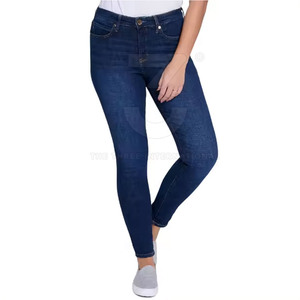 Pantalones Vaqueros de Mujer de Primera Calidad, Cintura Alta, Tela Suave, con Diseño Personalizado y al Mejor Precio de Fábrica - Product Image 3