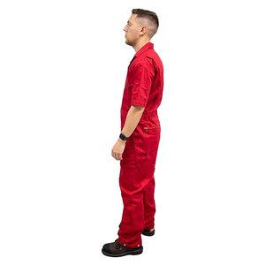 Cotton Outdoor Workwear FR <b>Construction</b> Cargo Anti Static Coverall Safety Reflective Uniform Worker <b>Overall</b> Men Durable - Product Image 3