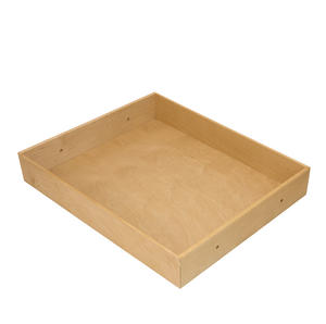 Organisateur de tiroir de cuisine en bois élégant avec un design à installation rapide, au design contemporain et facile à poser - Product Image 1