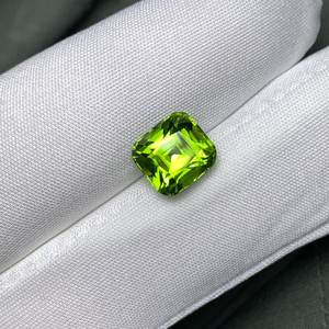 Natural Faceted Peridot Stone Vivid Green Gemstone Pakistan Origin Premium Quality Jewelry Making Stone - Product Image 3