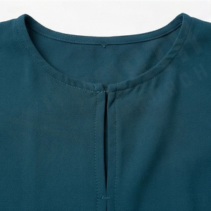 Colección de Ropa Islámica Moderna para Mujer, Abaya Musulmana de Alta Calidad al por Mayor, Color Personalizado, Hecha de Algodón Puro, Túnica Modesta - Product Image 4