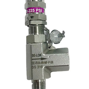 Válvula de seguridad de acero inoxidable, válvulas de seguridad de alta calidad de proveedor indio, válvula de alivio de alta presión con rosca NPT hembra - Product Image 1
