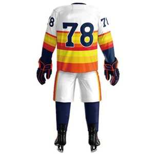 Uniforme de Hockey sobre Hielo para Equipo, Diseño 2026, MOQ Bajo, 100% Poliéster Transpirable, Venta Caliente - Product Image 4