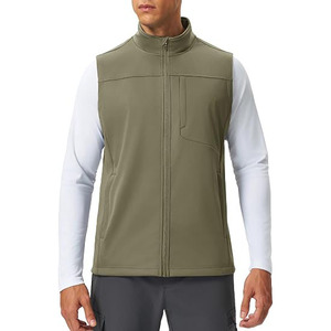 Chaleco de Golf Clásico para Hombre, Corte Regular, Chaqueta sin Mangas de Softshell, Chaleco Deportivo Tradicional de Alto Rendimiento - Product Image 2