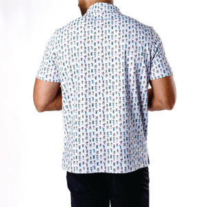 Camisetas Polo Pique 100% Algodón, Tallas Grandes, Manga Corta, Camisetas Polo de Golf para Hombre, Logotipo Personalizado con Bordado, Camisetas Polo para Hombre - Product Image 5