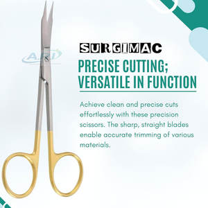 Ciseaux chirurgicaux de qualité médicale en acier inoxydable, outil de précision, ciseaux chirurgicaux pour médecins, hôpitaux et cliniques - Product Image 3