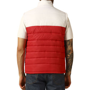 Gilet matelassé d'hiver sans manches personnalisé OEM en gros, veste d'extérieur légère en duvet pour homme - Product Image 2