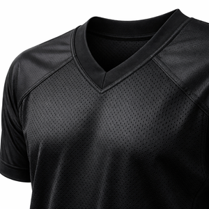 Venta al por Mayor de Camisetas de Fútbol de Malla Negra Premium Personalizadas - Fabricante Directo de Fábrica para Equipos - Product Image 4