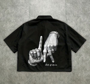 T-shirts pour hommes, tendance streetwear pour jeunes, imprimés, surdimensionnés, décontractés, vêtements d'été - Product Image 6