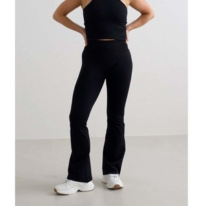 2 Pieces Fitness Yoga Set Tight Top Vest <b>Flared</b> Pants High Waist <b>Leggings</b> Sports Suit Running Fitness Yoga Clothes - Product Image 3